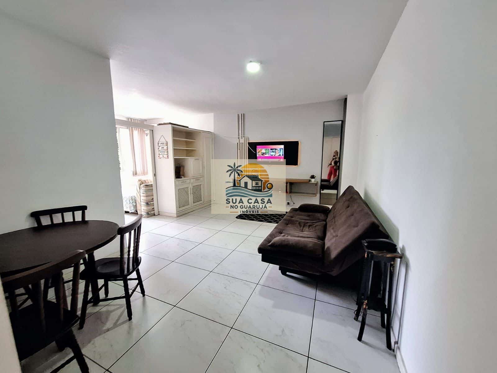 Apartamento à venda 1 domitorio 1 vaga na Praia das Pitangueiras Guaruja AP4931